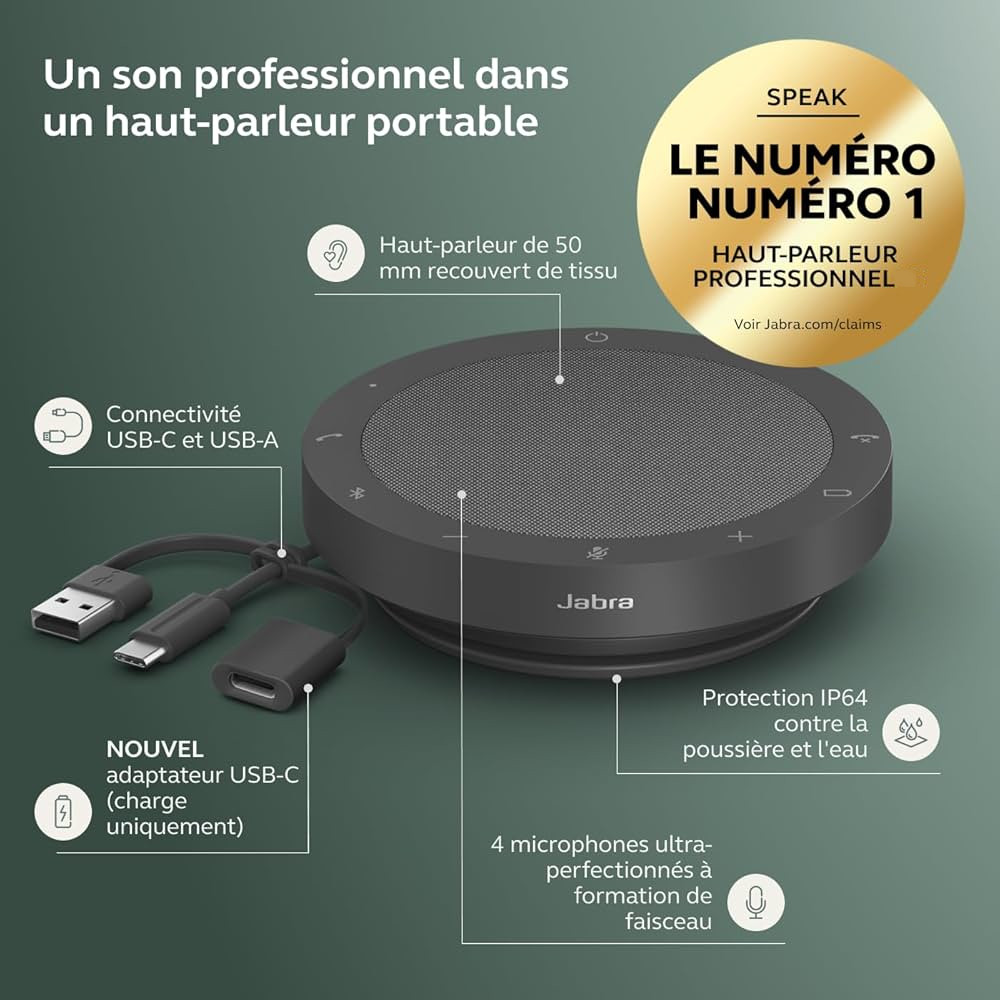 Jabra Speak2 55 - Vue principale